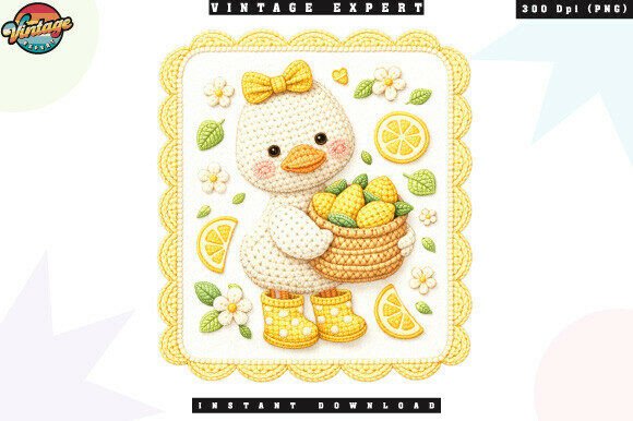 Duck with Lemons Summer Crochet Yarn PNG: A Practical Evaluation