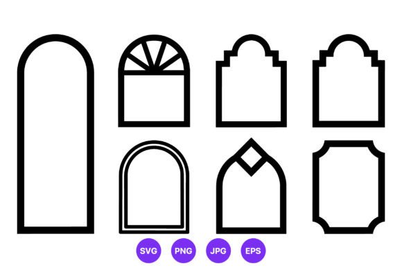 Geometric Window Shape Vector Set: A Practical Asset for Designers