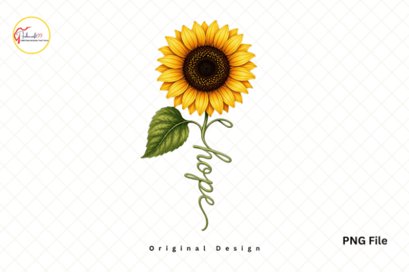 Hope Sunflower PNG: Bringing Warmth and Positivity to Modern Design