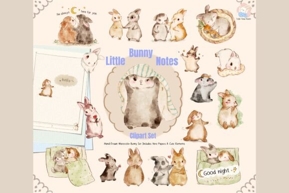 Little Bunny Notes Clipart Set: A Practical Guide for Digital Creators