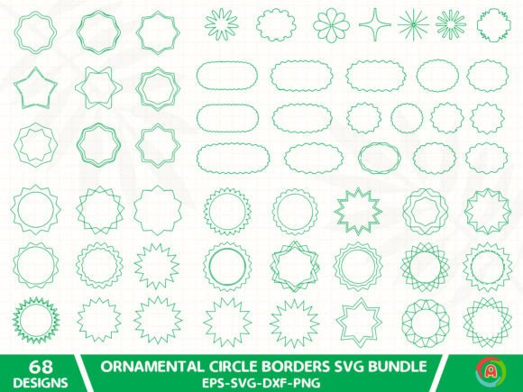 Mastering Visual Hierarchy: How the Ornamental Circle Borders SVG Bundle Transforms Modern Design Workflows