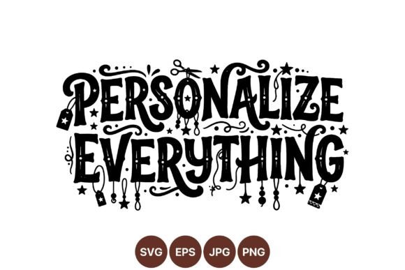 Whimsical Personalize Everything Design: The Art of Bold Hand-Drawn Lettering